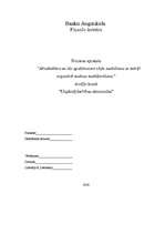 Referāts 'Akvakultūra un tās apakšnozare - zivju audzēšana ar mērķi organizēt maksas makšķ', 1.
