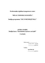 Paraugs 'Kurināmais, kurtuves un katli', 1.