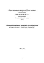 Referāts 'Pedagoģiskā psiholoģija', 1.