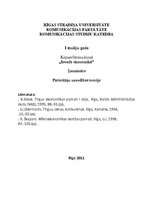 Konspekts 'Patērētāju uzvedības teorija', 4.