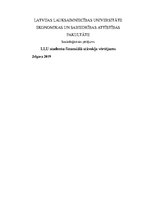 Referāts 'Studentu finansiālā stāvokļa vērtējums', 1.
