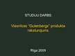 Referāts 'Viesnīcas "Gutenbergs" produkta raksturojums', 31.