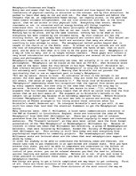 Eseja 'Metaphysics-Condensed and Simple', 1.