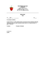 Paraugs 'Pārvaldes dokumentu izstrādāšana un noformēšana', 5.