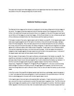 Referāts 'Player Transfer Disputes between KHL and NHL', 4.