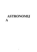 Referāts 'Astronomija', 1.