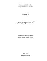 Eseja 'Tūrisma negatīvā ietekme uz Liepājas pludmali', 1.