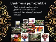 Prezentācija 'Biznesa plāna prezentācija ziedu veikalam', 3.