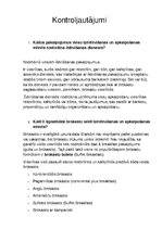 Konspekts 'Kontroljautājumi', 1.