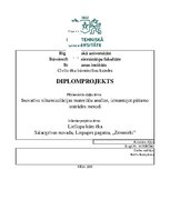 Diplomdarbs 'Inovatīvo siltumizolācijas materiālu analīze, izmantojot pūšamo iestrādes metodi', 1.