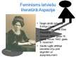 Prezentācija 'Sieviešu tiesības un feminisms', 36.