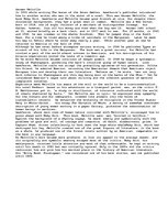 Eseja 'Herman Melville', 1.