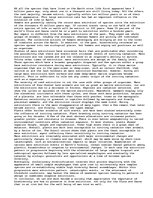 Eseja 'Describe Using Examples the Impact of Mass Extinction on Species Diversity', 1.