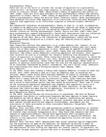 Eseja 'Theories on Aggression', 2.