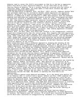 Eseja 'Theories on Aggression', 3.