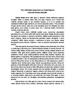 Konspekts 'Tēli, stilistiskās izpausmes un vispārinājums Edvarda Munka daiļradē', 1.