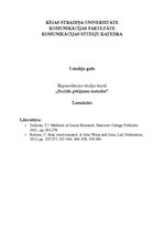 Konspekts 'Kopsavilkums studiju kursā "Sociālo pētījumu metodes"', 1.