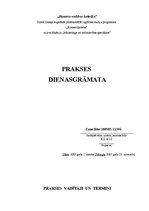 Prakses atskaite 'Pārdošanas prakses atskaite', 3.