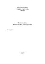 Referāts 'Dzimtās valodas kultūras pamati', 1.