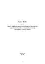 Referāts 'Latvijā augošo bērzu mežaudžu vispārīgs raksturojums', 1.