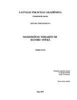 Referāts 'Noziedzīgie nodarījumi datoru sfērā', 1.