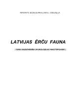 Referāts 'Latvijas ērču fauna', 1.