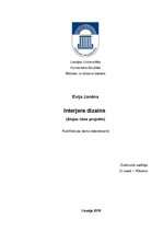 Referāts 'Interjera dizains', 1.