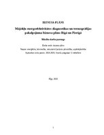 Biznesa plāns 'Mājokļu energoefektivitātes diagnostikas un termogrāfijas pakalpojuma biznesa pl', 1.