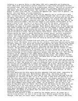 Eseja '1984: Isolation', 1.