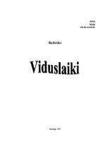 Referāts 'Viduslaiki', 1.