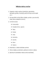 Paraugs 'Mākslas darbu analīze', 1.