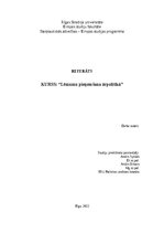 Eseja 'Eiropas Savienības sankcijas pret Krievijas Federāciju: lēmuma analīze organizat', 1.