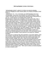 Eseja 'Reformpedagoģija', 1.