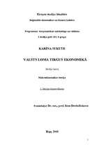 Konspekts 'Valsts loma tirgus ekonomikā', 1.