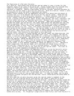 Eseja 'The Importance of a Reliable Character in Jane Austen', 1.