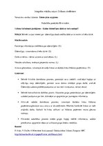 Konspekts 'Integrēto mācību saturs 3.klases skolēniem', 1.