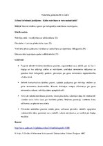 Konspekts 'Integrēto mācību saturs 3.klases skolēniem', 4.