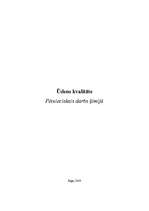 Referāts 'Ūdens kvalitāte', 1.