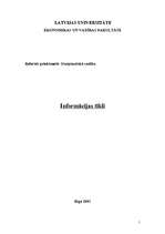 Konspekts 'Informācijas tīkli', 1.