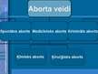 Prezentācija 'Aborta definīcija un abortu veidi', 9.