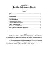 Referāts 'Tiesiska darījuma priekšmets', 1.