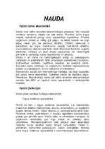 Konspekts 'Nauda', 1.