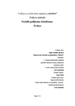 Prakses atskaite 'Sociālā gadījuma risināšanas prakse', 1.