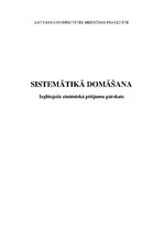 Referāts 'Sistemātiskā domāšana', 1.
