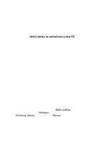 Prakses atskaite 'Aktīvā mācību un audzināšanas prakse pirmsskolas izglītības iestādē', 1.