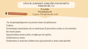 Prezentācija 'Disciplinārā atbildība', 7.