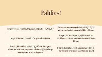 Prezentācija 'Disciplinārā atbildība', 11.