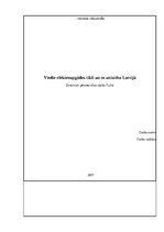 Referāts 'Viedie elektroapgādes tīkli un to attīstība Latvijā', 1.