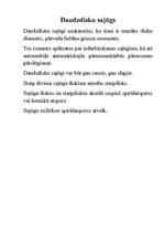 Konspekts 'Sajūgs', 20.