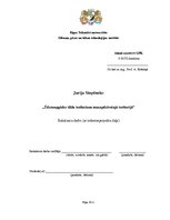 Diplomdarbs 'Ūdensapgādes tīklu ierīkošana mazapdzīvotā teritorijā', 1.